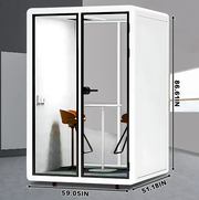 Smart Multi-Scene Soundproof Booth with Ventilation System Studio Pod